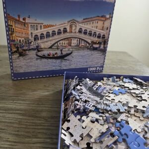 Venice Rialto Bridge - 100 Piece Jigsaw Puzzle